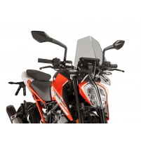 Plexisklo nové generace Sport tónované pro KTM Duke 125, 200, 390 17-