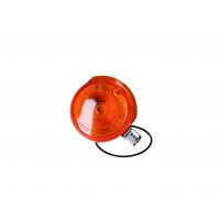 Blinkr přední 80mm oranžový, chrom koncového krytu pro Simson S50, S51, S70, SR50, SR80
