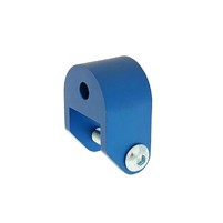 Podložka pod zadní tlumič CNC 40mm modrá pro Piaggio