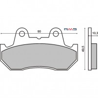 Brzdové destičky organické pro Honda Helix CN 250 Fusion Spazio -99 MF02