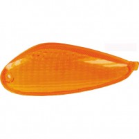 Sklíčko blinkru zadní pravé oranžové pro Piaggio Nrg 50 ccm s homologací
