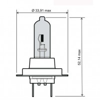 Žárovka H7 12V 55W