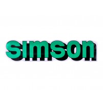 Samolepka Simson zelená, černá pro Simson S51