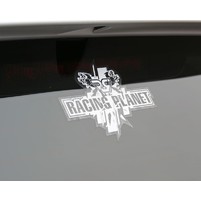 Samolepka Racing Planet bílá