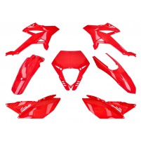 Sada červených plastových dílů pro Beta RR od 2012 7-kusů