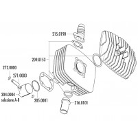 Sada těsnění válce Polini Series 6000 pro Sachs