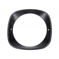 Plastový kroužek světlometu  černý pro Simson KR51 / 1, KR51 / 2, SR4-2, SR4-2 / ​​1, SR4-3, SR4-4