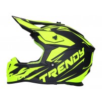 Helma Motocross Trendy T-903 Leaper černá / fluo-žlutá matná - různé velikosti