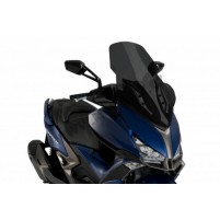 Plexi štít PUIG V-TECH LINE TOURING tmavé kouřové pro Kymco X-Citing S 400 2019-