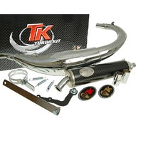 Výfuk Turbo Kit Bajo RQ chrome s homologací pro Yamaha DT50 (04-)