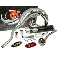 Výfuk Turbo Kit Bufanda RQ chromovaný s homologací pro Aprilia RX 50 (99-05)