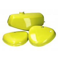 Nádrž a sada bočních krytů žlutá pro Simson S50, S51, S70