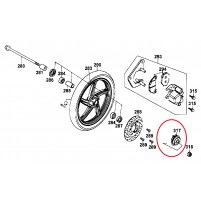 Náhon tachometru pro Kymco