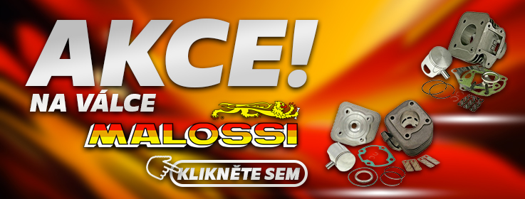 Malossi akce banner - Skútry Malšice