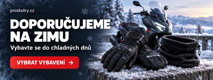 Vybavení na zimní období - Skútry Malšice